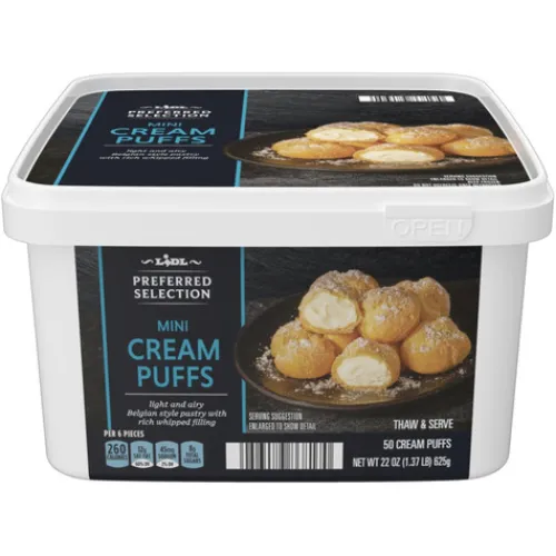 Preferred Selection Frozen Mini Cream Puffs^Lidl Discount