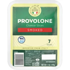 Preferred Selection Provolone Cheese Slices, Smoked^Lidl New