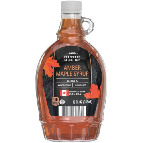 Preferred Selection Amber Maple Syrup^Lidl Hot