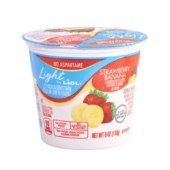 Light Yogurt, Strawberry Banana^Lidl New