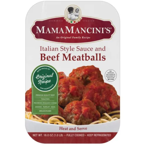 Mama Mancini'S® Italian Style Sauce And Beef Meatballs^Lidl Clearance
