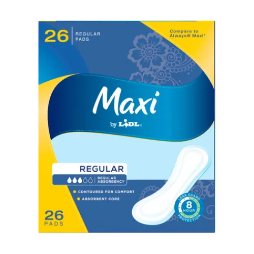 Maxi Pads, Super Absorbent^Lidl New