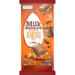 Milk Chocolate Bar With Roasted Almond Pieces^Lidl Outlet