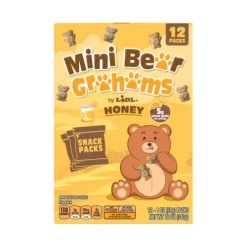 Mini Bear Grahams Snack Packs, Honey^Lidl Best