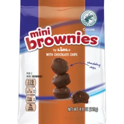 Mini Chocolate Brownies With Chocolate Chips^Lidl Discount