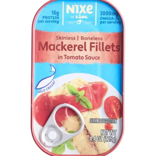 Nixe Mackerel Fillets In Tomato Sauce^Lidl New