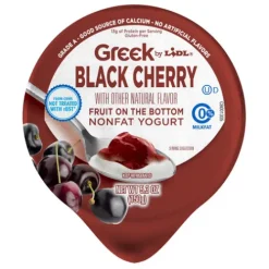 Nonfat Greek Yogurt, Black Cherry^Lidl Clearance