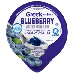 Nonfat Greek Yogurt, Blueberry^Lidl New