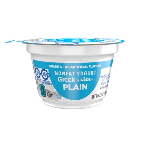 Nonfat Greek Yogurt, Plain^Lidl New