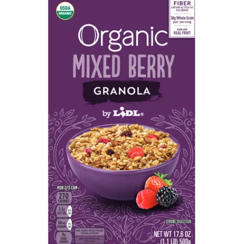 Organic Mixed Berry Granola^Lidl Best