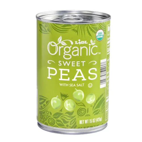 Organic Sweet Peas With Sea Salt^Lidl Discount