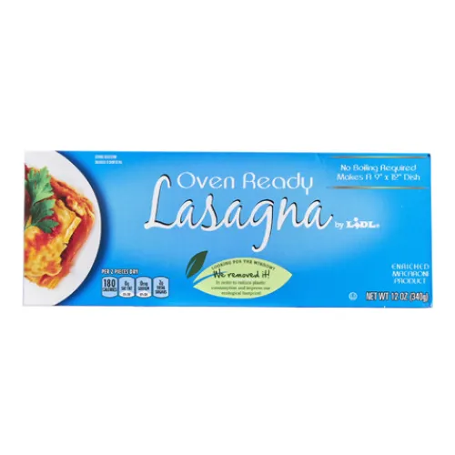 Oven Ready Lasagna^Lidl Discount