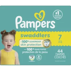 Pampers® Swaddlers Baby Diapers, Size 7^Lidl