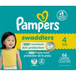 Pampers® Swaddlers Baby Diapers, Size 4^Lidl Best