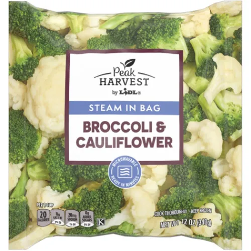 Peak Harvest Frozen Broccoli And Cauliflower^Lidl Sale