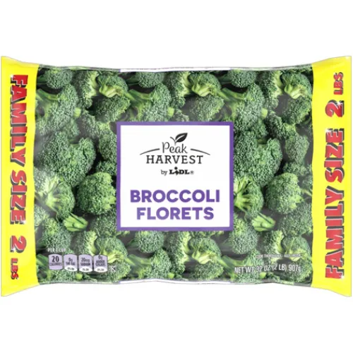 Peak Harvest Frozen Broccoli Florets, Family Size^Lidl Hot