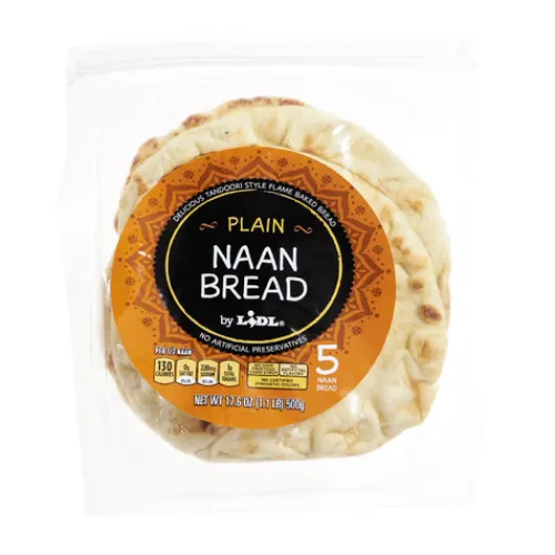 Plain Naan Bread^Lidl Clearance