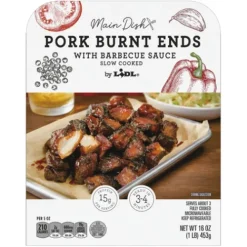 Pork Burnt Ends With Barbecue Sauce^Lidl Online