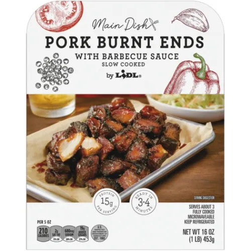 Pork Burnt Ends With Barbecue Sauce^Lidl Online