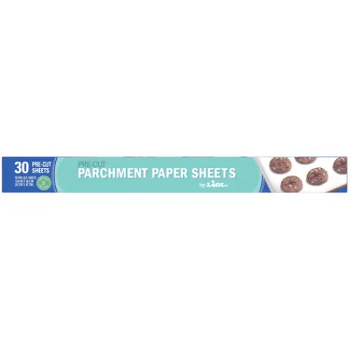 Pre-Cut Parchment Paper Sheets^Lidl