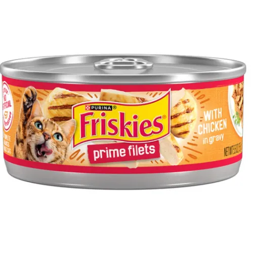 Purina® Friskies® Prime Filets Cat Food, With Chicken In Gravy^Lidl Hot