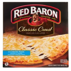 Red Baron® Frozen Four Cheese Pizza, Classic Crust^Lidl Hot