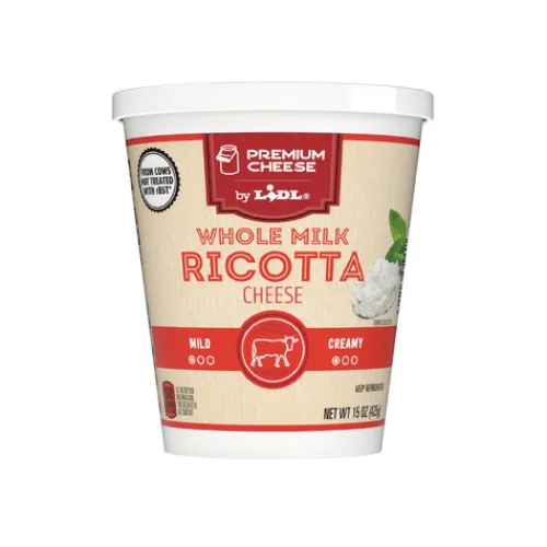 Ricotta Cheese, Whole Milk^Lidl Sale