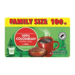 Single Serve 100% Colombian Coffee Pods, Family Size^Lidl Discount