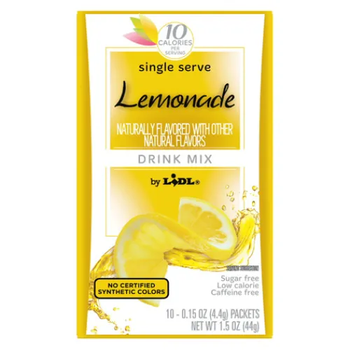 Single Serve Light Drink Mix, Lemonade^Lidl Sale