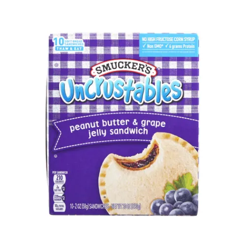Smuckers® Frozen Uncrustables® Peanut Butter & Grape Jelly Sandwich^Lidl Outlet