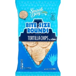 Snack Day Bite Size Rounds Tortilla Chips^Lidl Best