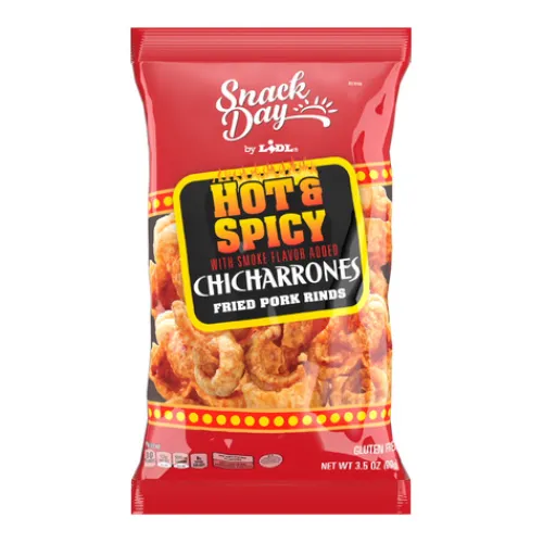 Snack Day Fried Pork Rinds, Hot & Spicy^Lidl Outlet