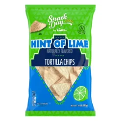 Snack Day Hint Of Lime Tortilla Chips^Lidl Hot