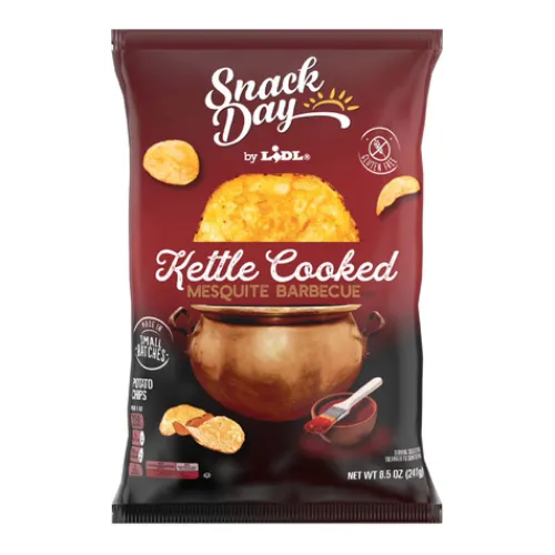 Snack Day Kettle Cooked Chips, Mesquite Barbecue^Lidl
