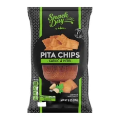 Snack Day Pita Chips, Garlic & Herb^Lidl Best