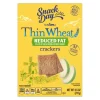 Snack Day Thin Wheat Crackers, Reduced Fat^Lidl Discount