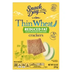 Snack Day Thin Wheat Crackers, Reduced Fat^Lidl Discount