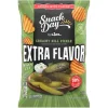 Snack Day Wavy Potato Chips, Extra Flavor Creamy Dill Pickle^Lidl Hot