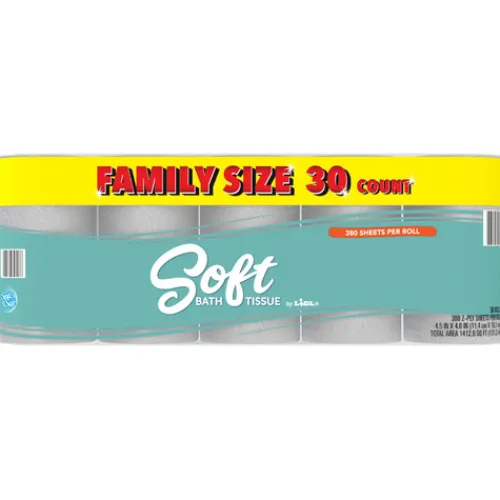 Soft Bath Tissue, Family Size^Lidl Hot