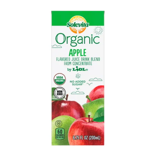 Solevita Organic Apple Juice Box^Lidl