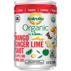 Solevita Organic Ginger Mango Lime Shot^Lidl Clearance
