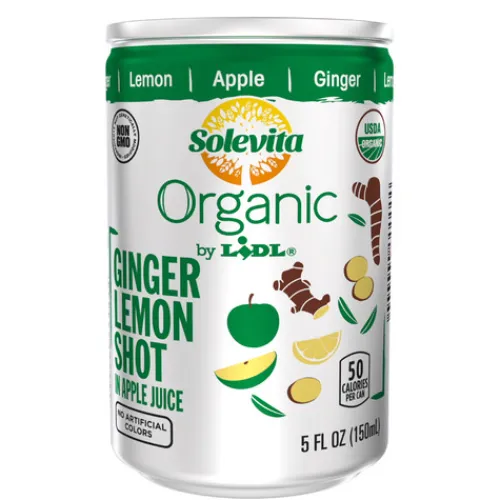 Solevita Organic Lemon Ginger Shot^Lidl Sale