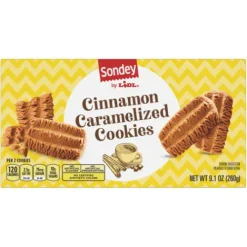 Sondey Cinnamon Caramelized Cookies^Lidl
