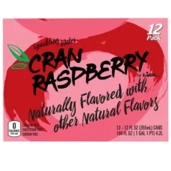 Sparkling Water, Cran-Raspberry^Lidl Clearance