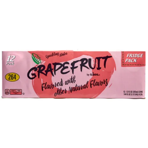 Sparkling Water, Grapefruit^Lidl Hot