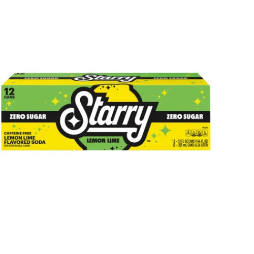 Starry® Lemon Lime, Zero Sugar^Lidl Hot