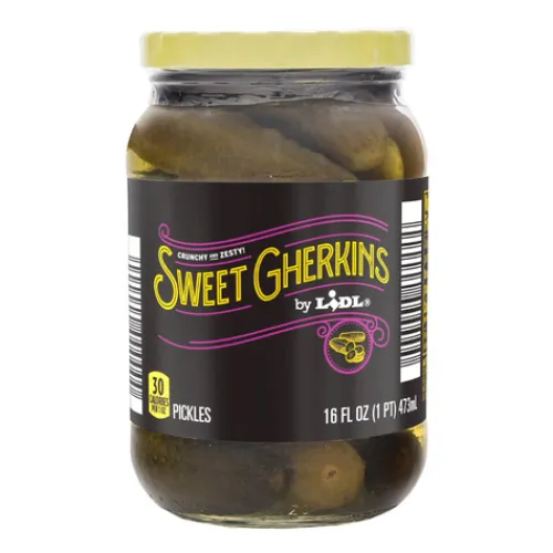 Sweet Gherkin Pickles^Lidl Sale