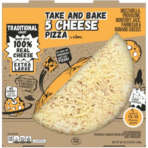 Take And Bake 16 In. Round Cheese Pizza^Lidl