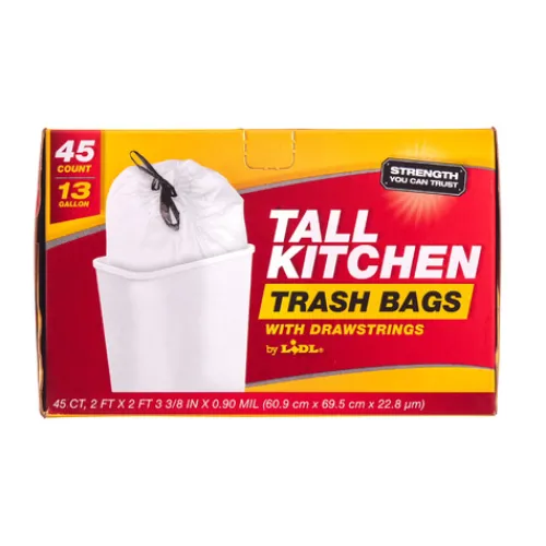 Tall Kitchen Trash Bags With Drawstring^Lidl Online