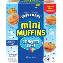 Tastykake® Mini Muffins, Confetti Cake^Lidl Clearance